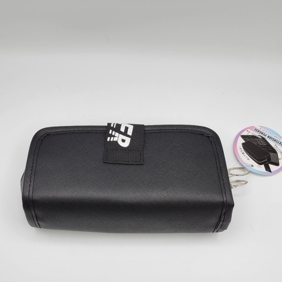 New Crux Directly Brisker Black Pencil Cosmetic Case Pouch - Picture 3 of 7